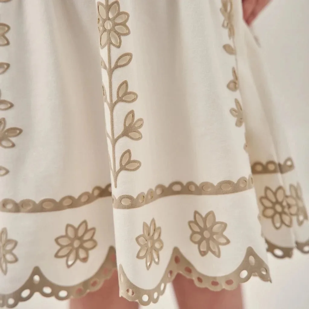 Vestido Infantil Menina Flores Milon - foto 5
