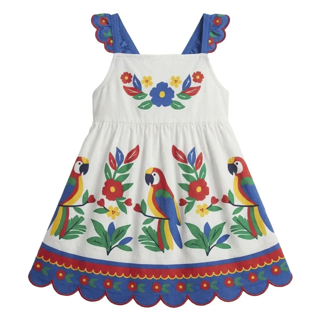 Vestido Infantil Menina Araras Nanai - foto 3
