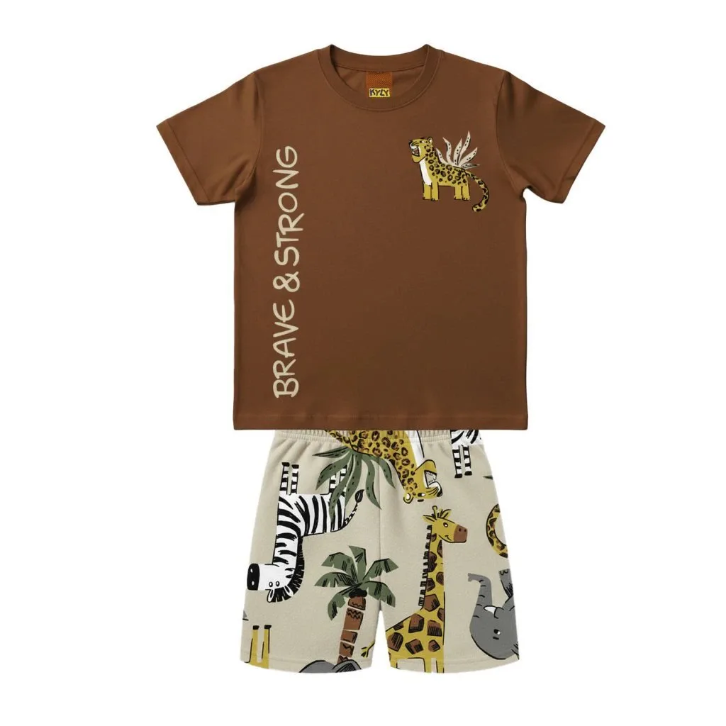 Conjunto Infantil Menino Animais Kyly - foto 2