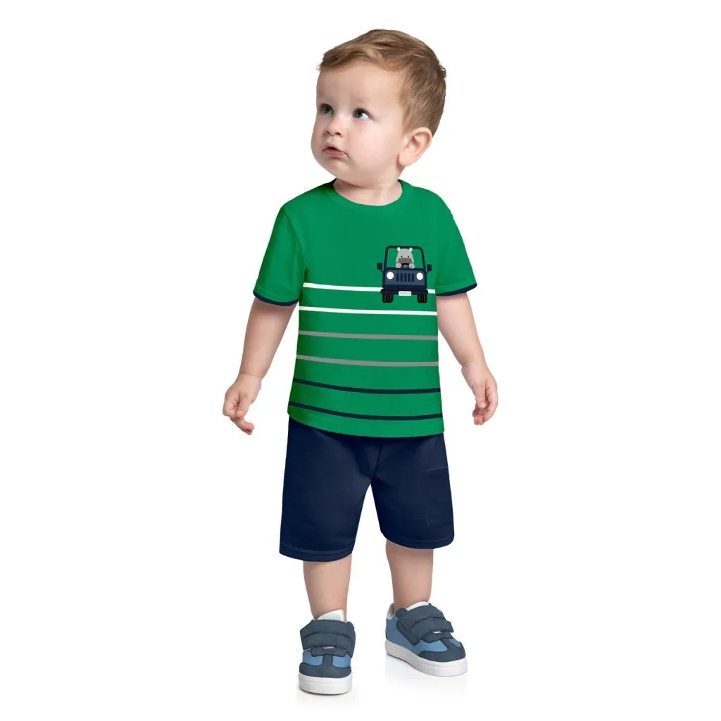 Conjunto Infantil Menino Listras Kyly - foto 1