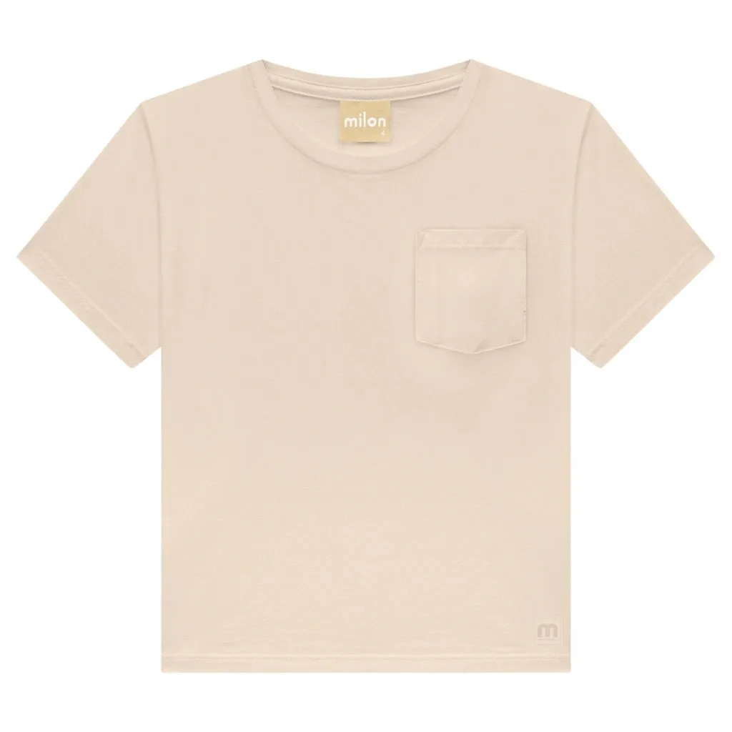 Camiseta Milon Menino Manga Curta com Bolso - foto 2