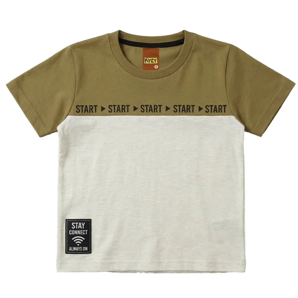 Camiseta Infantil Menino Lettering Kyly - foto 2