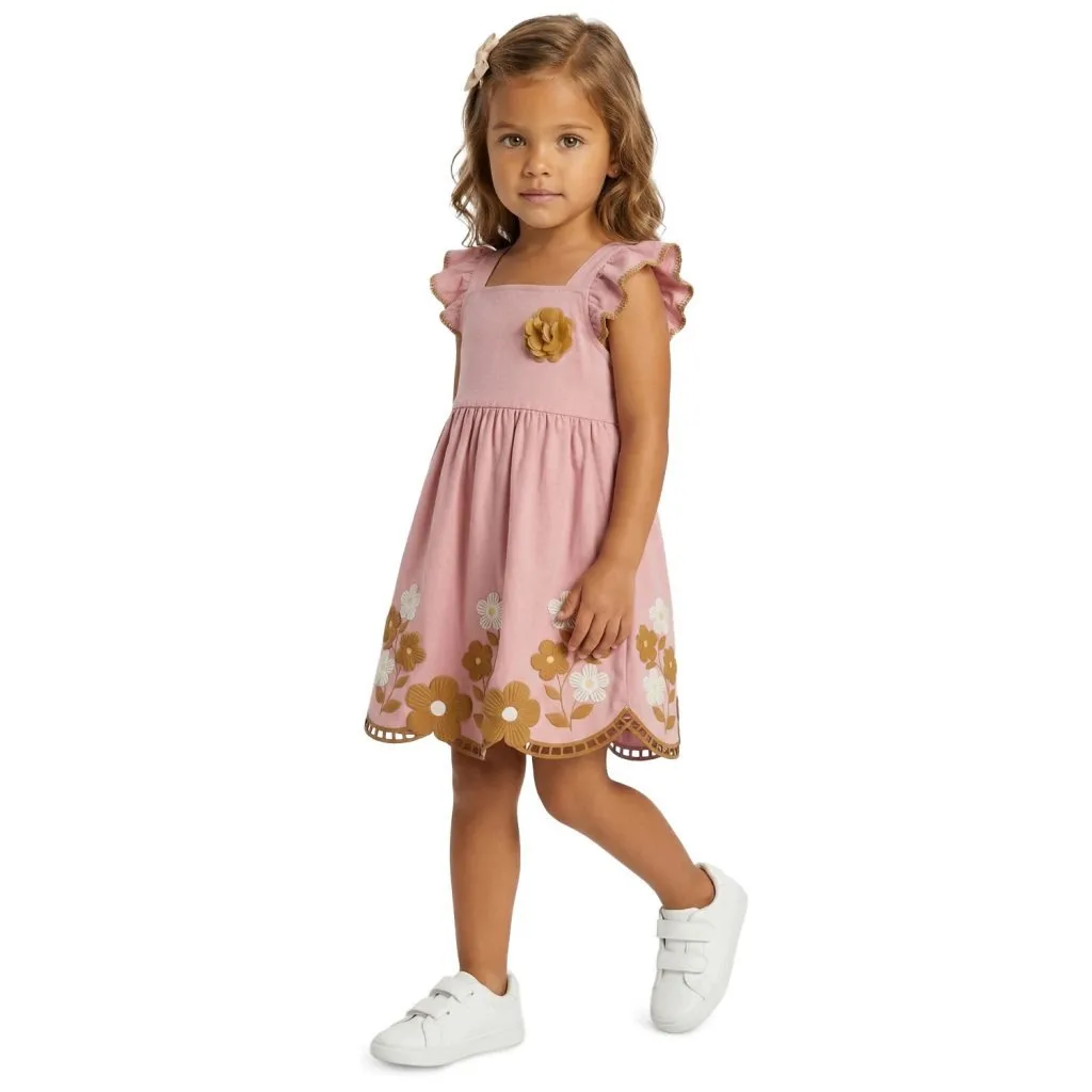 Vestido Infantil Menina com Corte a Laser Kyly - foto 1