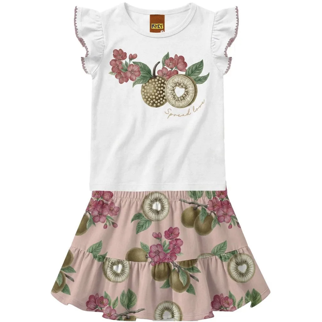 Conjunto Infantil Menina com Strass Kyly - foto 2