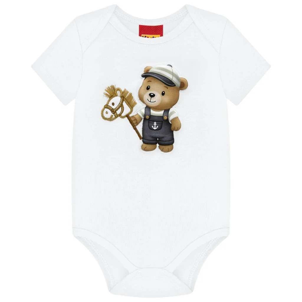 Conjunto Bebê Menino Bordado Kyly - foto 3
