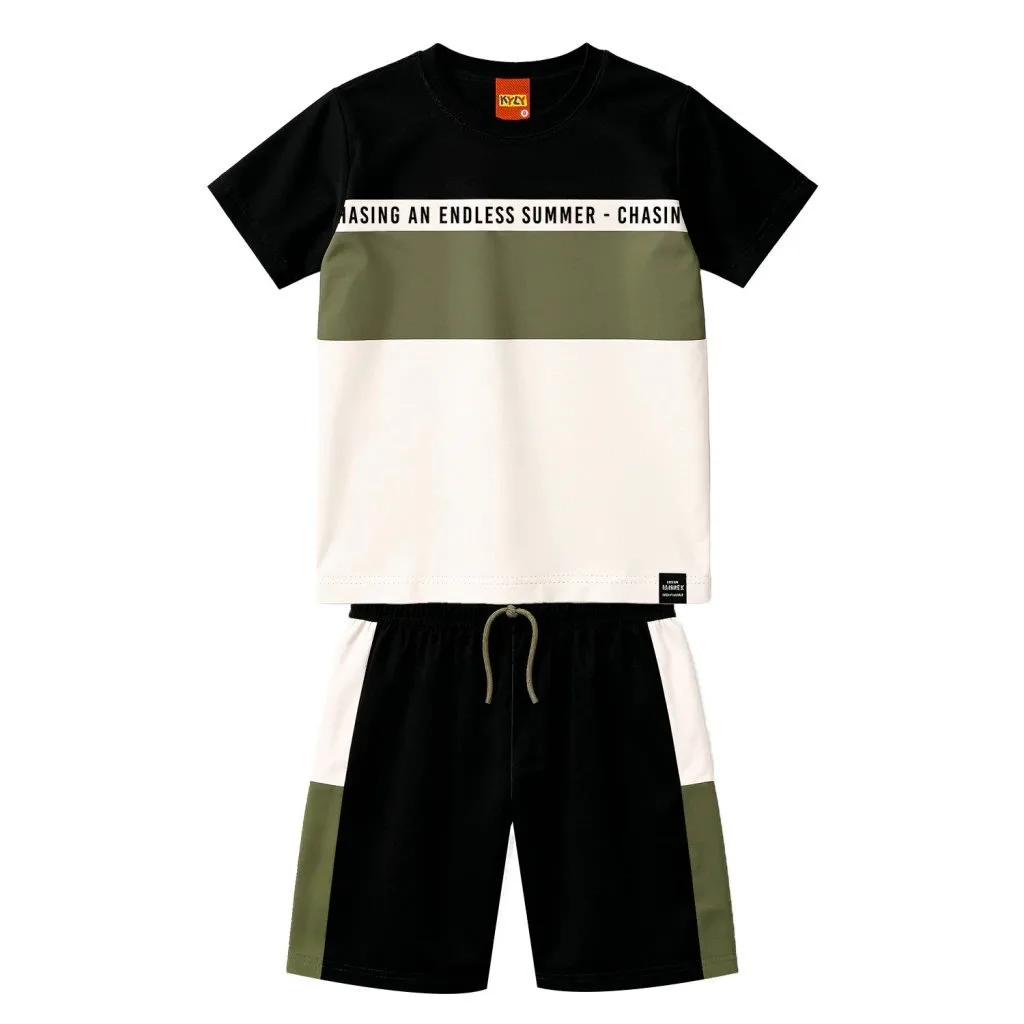 Conjunto Infantil Menino em Algodão Kyly - foto 2