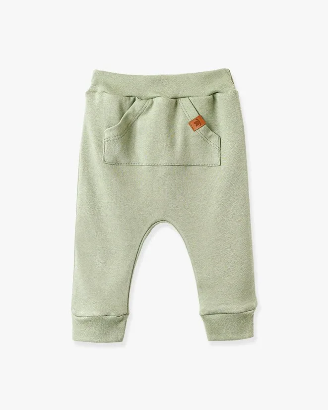 Calça Saruel com Bolso Pingo Lelê - Verde salvia - foto 1