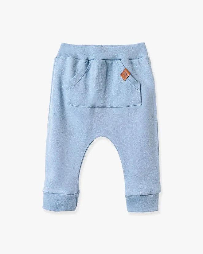 Calça Saruel com Bolso Pingo Lelê - Azul claro - foto 1