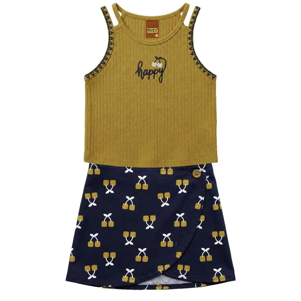 Conjunto Infantil Menina Estampa Kyly - foto 2