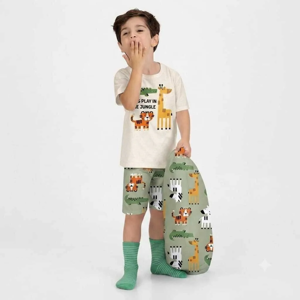 Pijama Infantil Menino Animais Kyly - foto 1