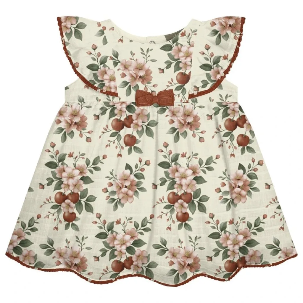 Conjunto Bebê Menina Flores Milon - foto 3