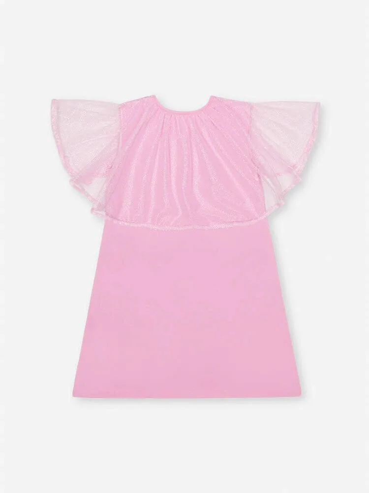 Vestido Infantil Cinti Verão Rosa Happy Birthday - foto 5