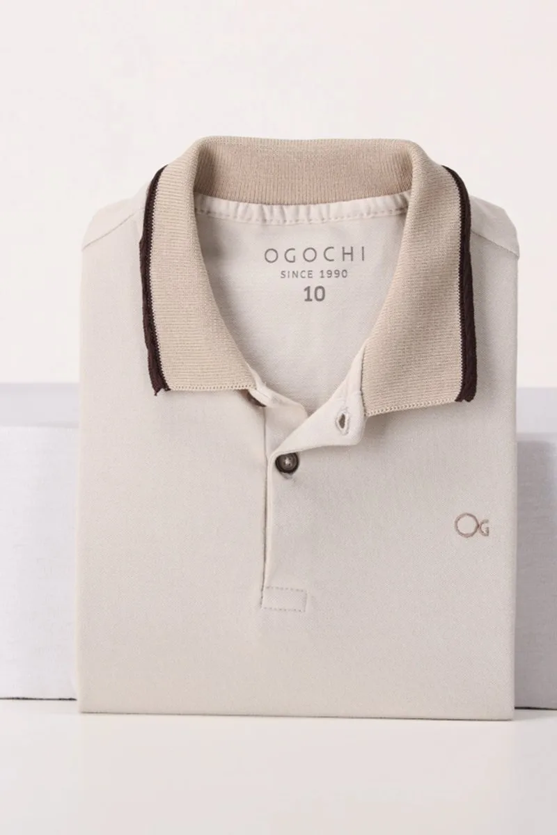 Camiseta Polo Ogochi Infantil Trabalhada - foto 2