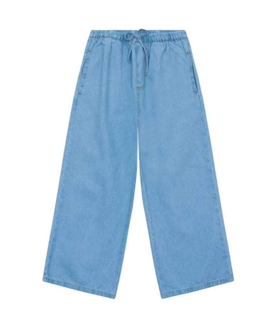 Calça Jeans Teen Menina Brandili - Wide Leg - foto 2