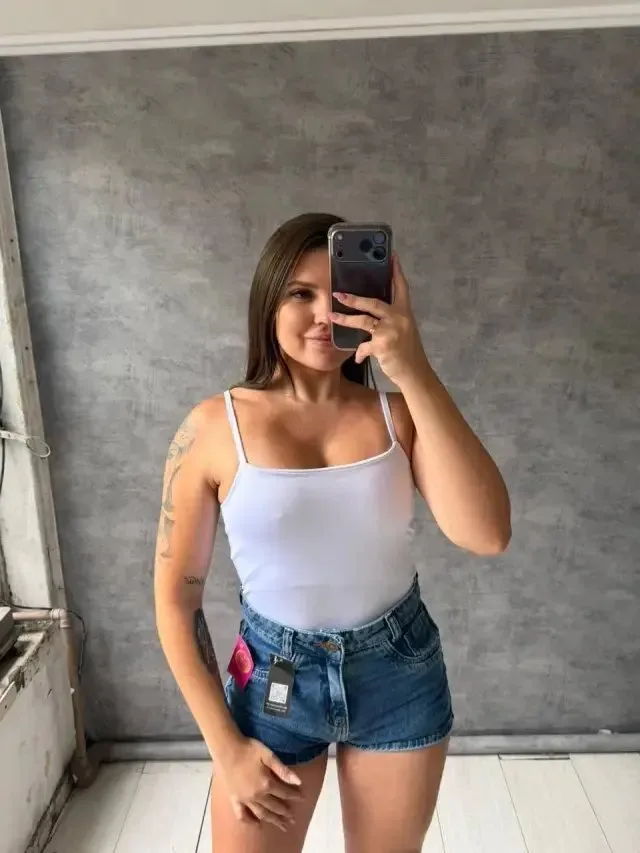 Body Suplex Básico Com Alça Fina Branco - foto 1
