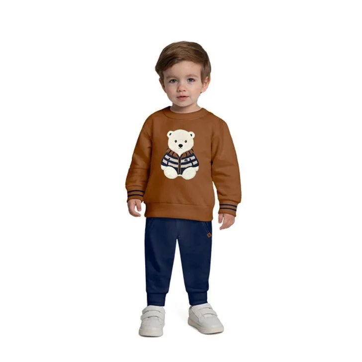 Conjunto Infantil Menino Urso Milon - foto 1