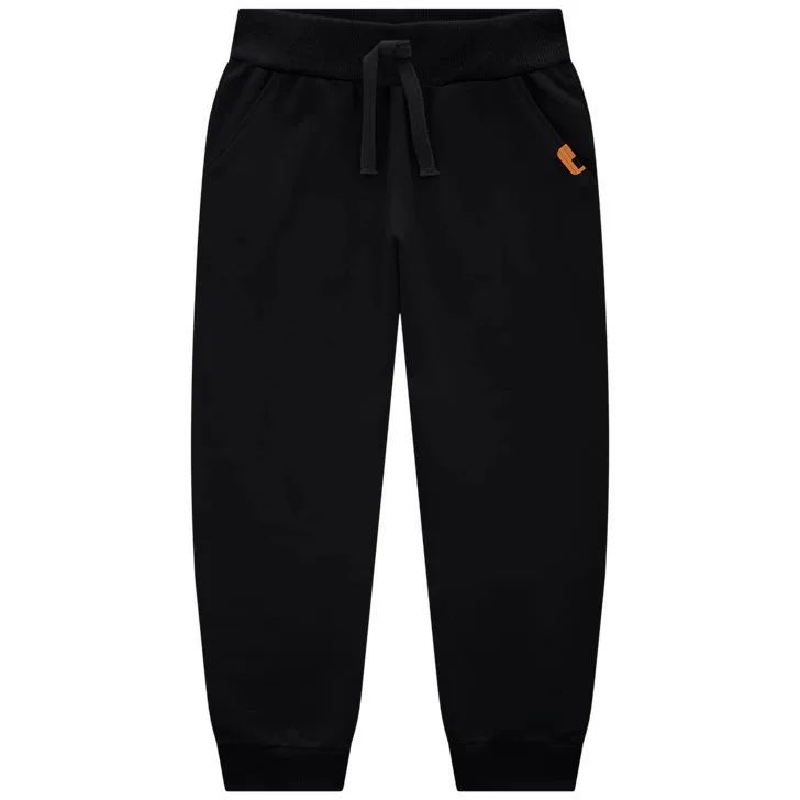 Calça Infantil Menino Lisa Milon - Preto - foto 1