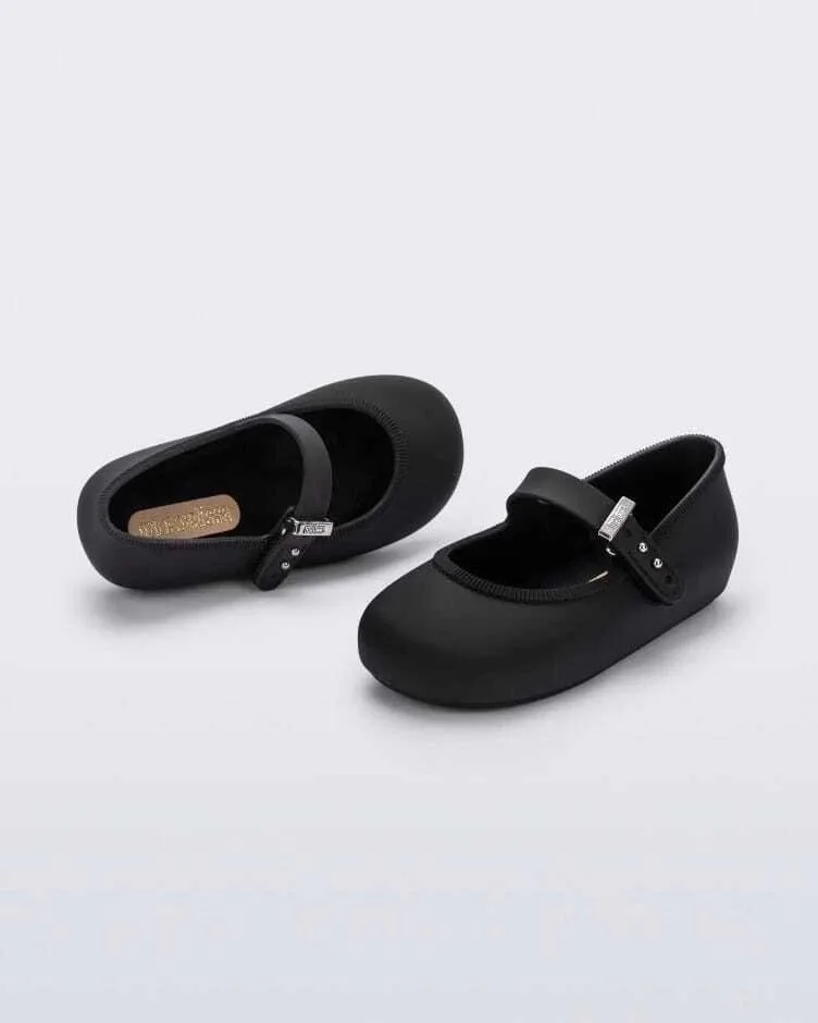 Mini Melissa Soft Ballerina Baby - Preto - foto 3
