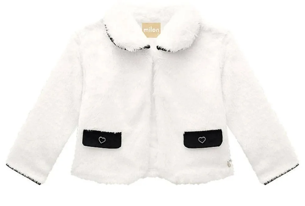 Conjunto Casaco e Vestido Infantil Inverno Milon - foto 4