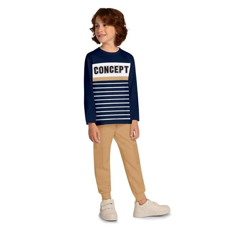 Conjunto Infantil Menino Lettering Kyly - foto 1