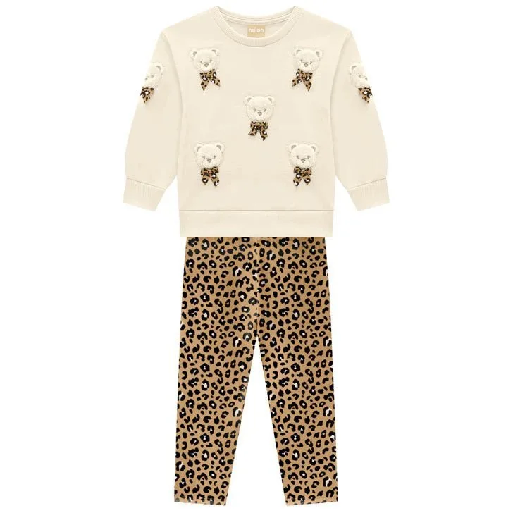 Conjunto Milon Infantil Menina Bordado - foto 2
