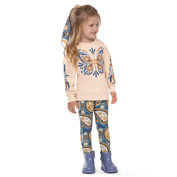 Conjunto Nanai Infantil Menina Borboleta - foto 1