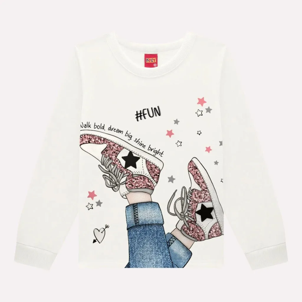 Conjunto Infantil Menina Estampa Kyly - foto 4