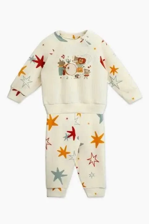 Conjunto raglan plush circo mágico para bebê - Dedeka - foto 2