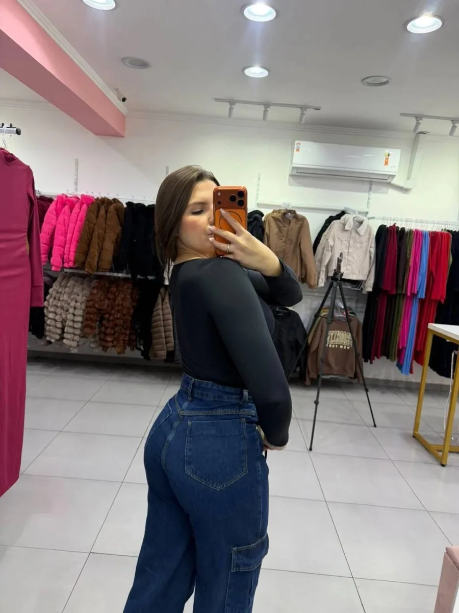 Body Poliamida Com Regulagem no Peito SKU Preto :543 - foto 3