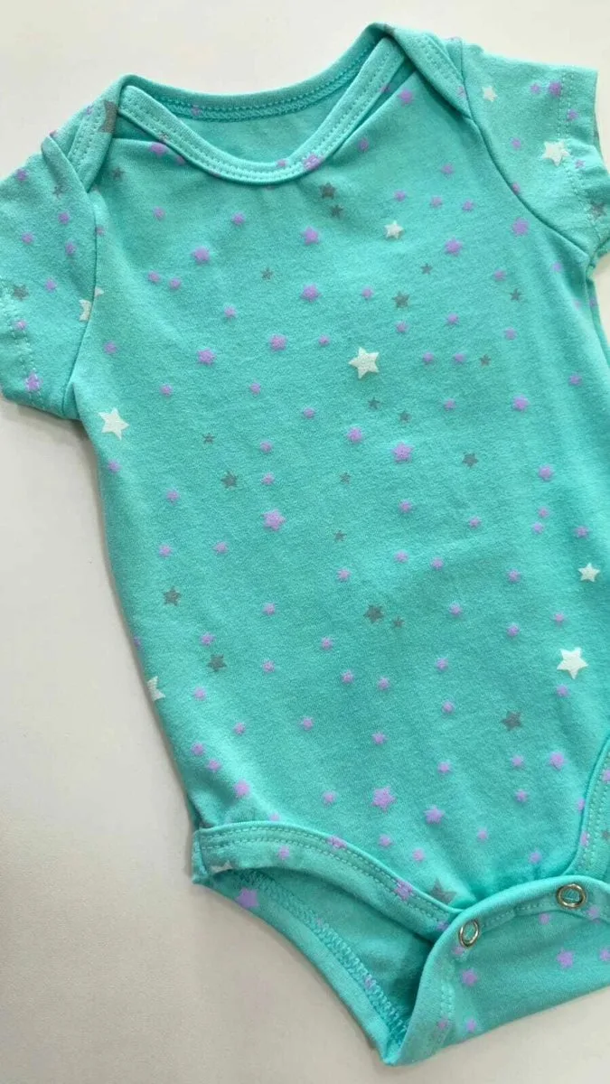 Body Brandili Estampado Menina - Verde Claro - foto 3