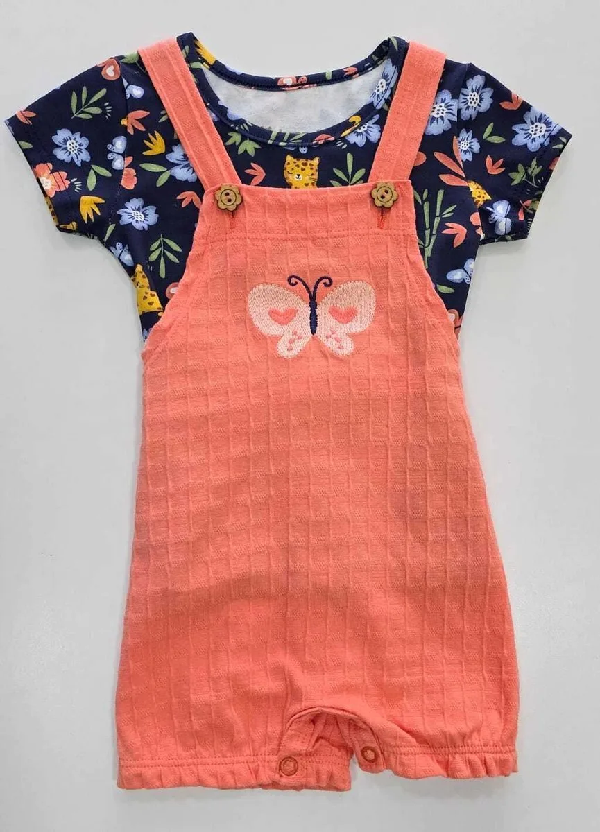 Conjunto Brandili Macacão Curto e Blusa Manga Curta - foto 2