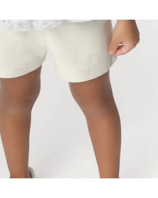 Conjunto Blusa Flor Babados e Shorts - Menina - Dente DE Leão - foto 4