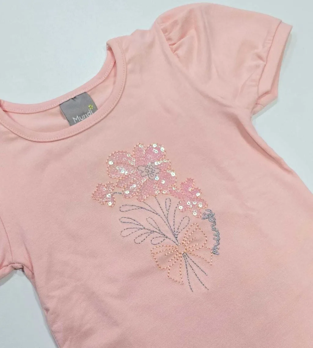 Conjunto Mundi Floral Manga Princesa - foto 4
