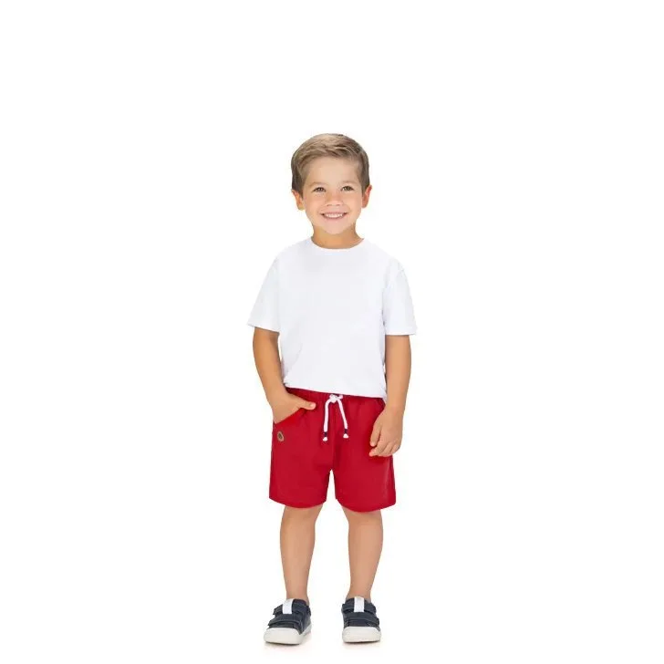 Bermuda Masculina Vermelha Milon - foto 1