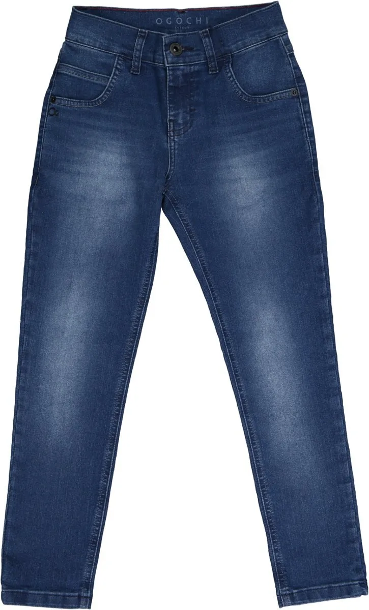 Calça Jeans Ogochi Escura - foto 1