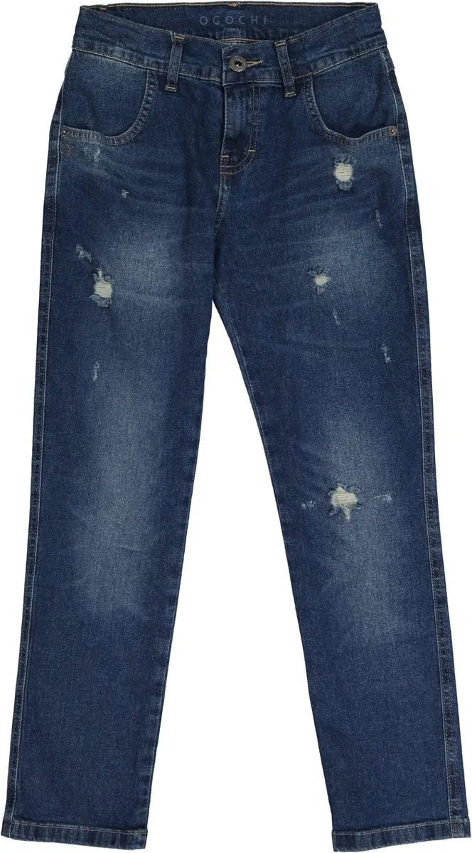 Calça Jeans Ogochi Escura - foto 1