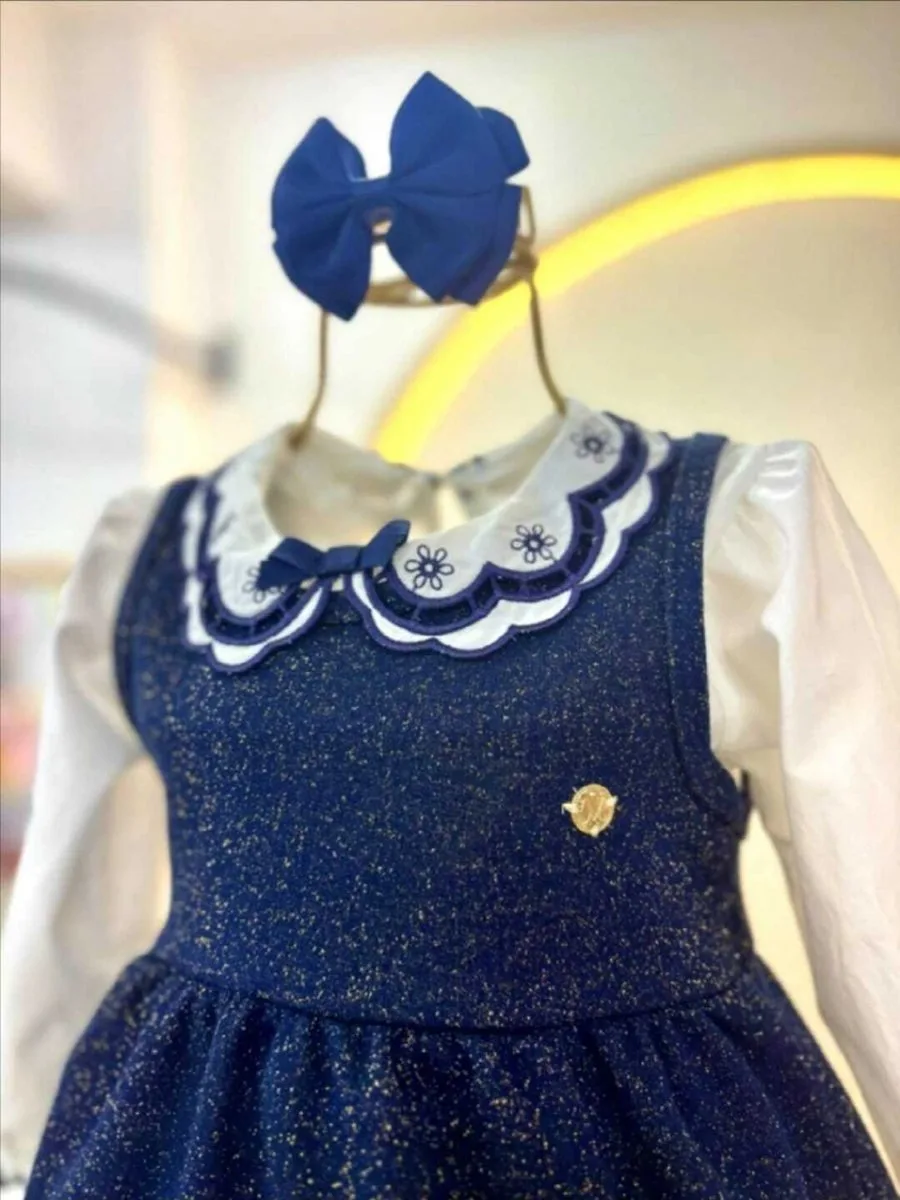 Conjunto Bebê Menina Bordado Milon - foto 5