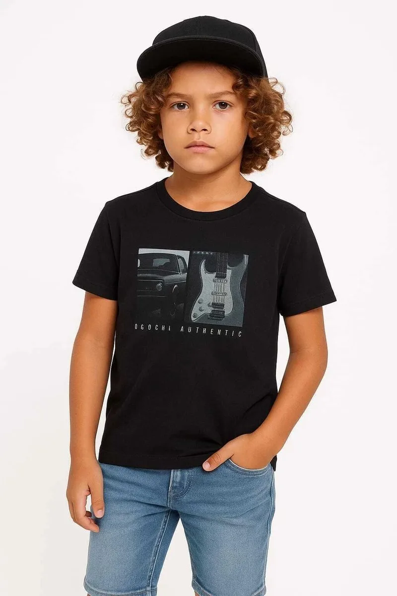 Camiseta Ogochi Infantil Manga Curta Concep - foto 3
