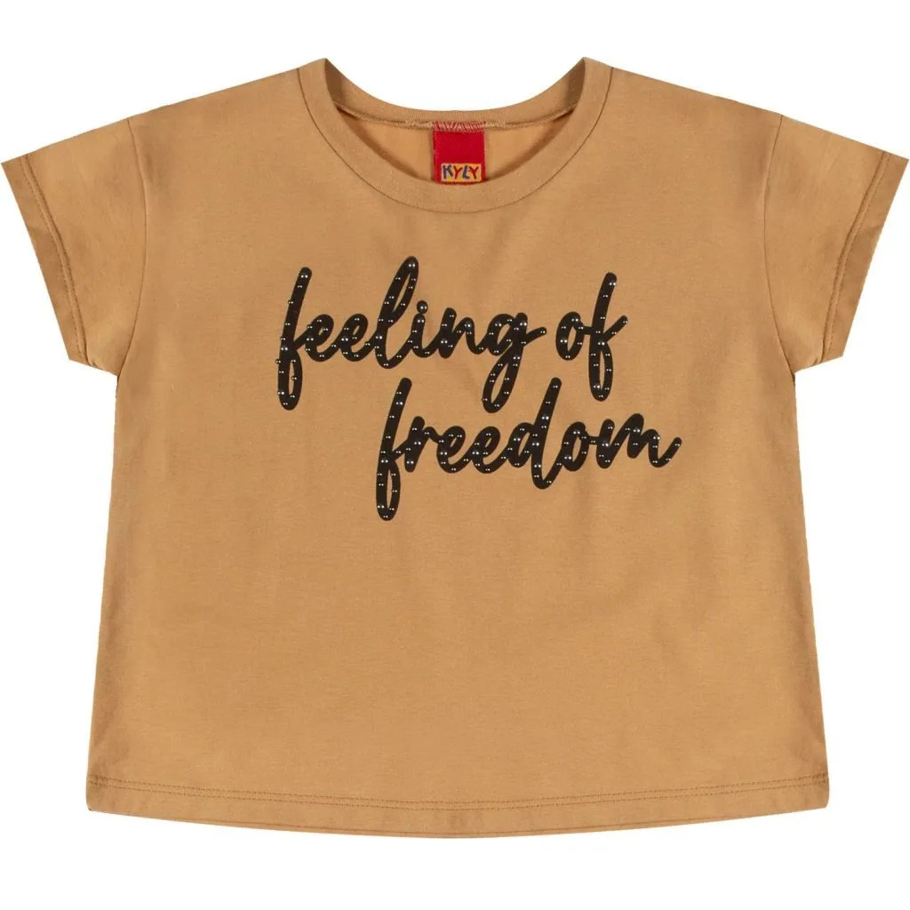 Conjunto Infantil Menina Lettering Kyly - foto 2