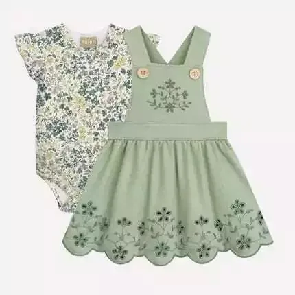 Conjunto Salopete e Body Milon Baby - foto 3