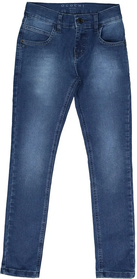 Calça Jeans Ogochi Lavagem Escura - foto 1